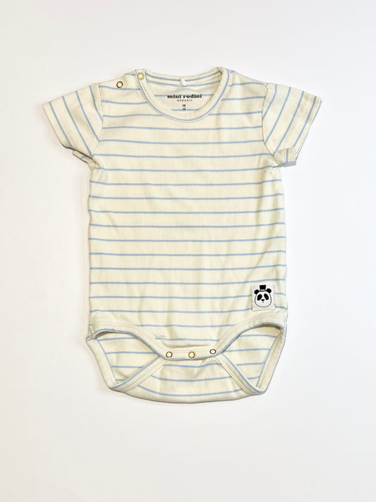 Ribbed striped bodysuit - Size 6-9 months