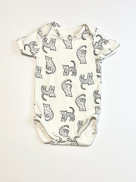 Cheetahs bodysuit - Size 6-9 months