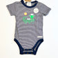 Striped croc bodysuit brand new - Size 0