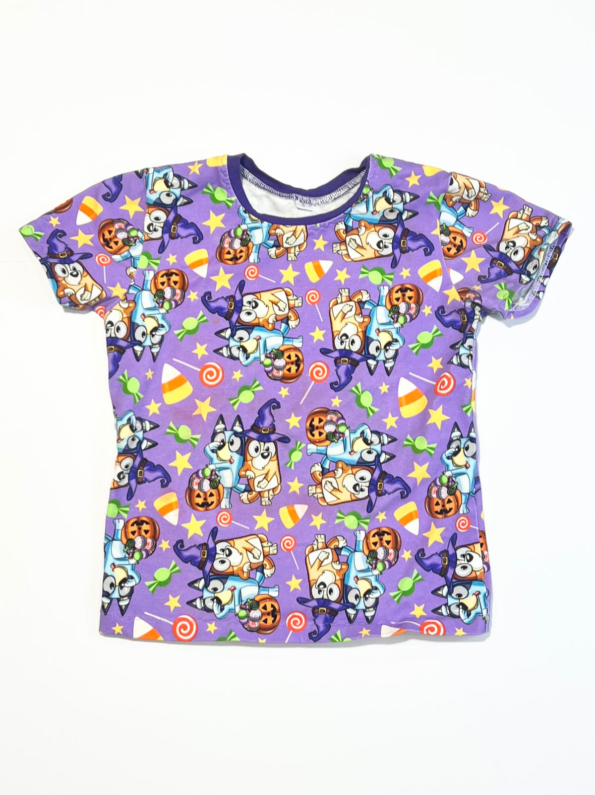 Halloween Bluey tee - Size 3