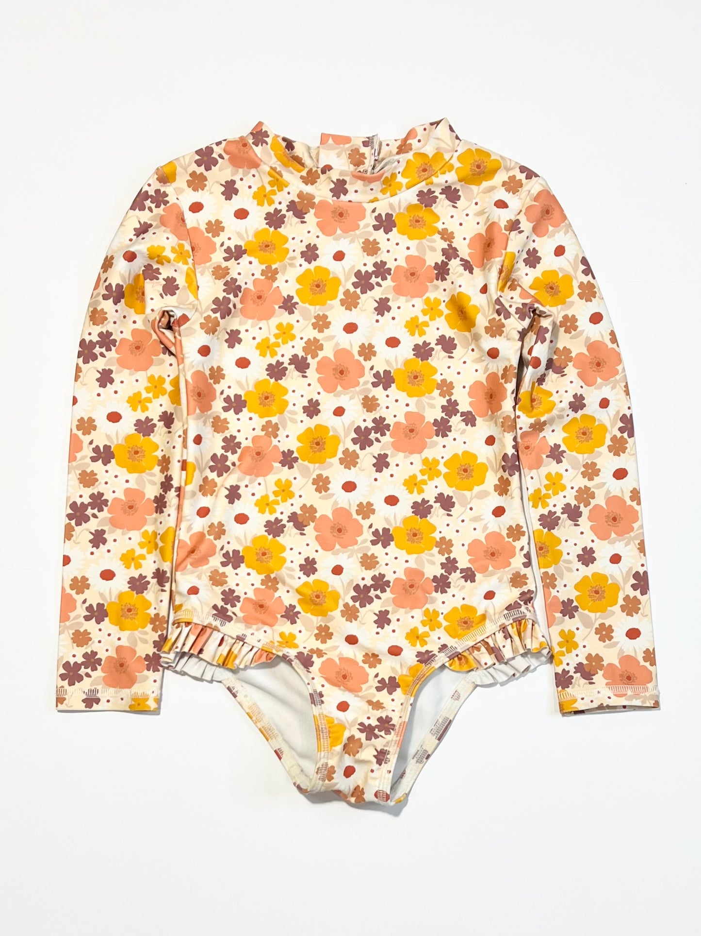 Floral one-piece - Size 4