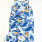 Blue waves romper - Size 4