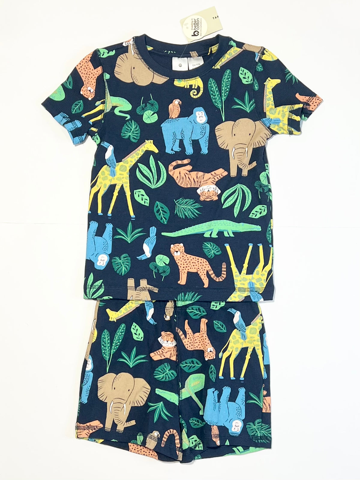 Waffle animal pyjamas brand new - Size 4