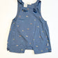 Blue tractors romper - Size 0