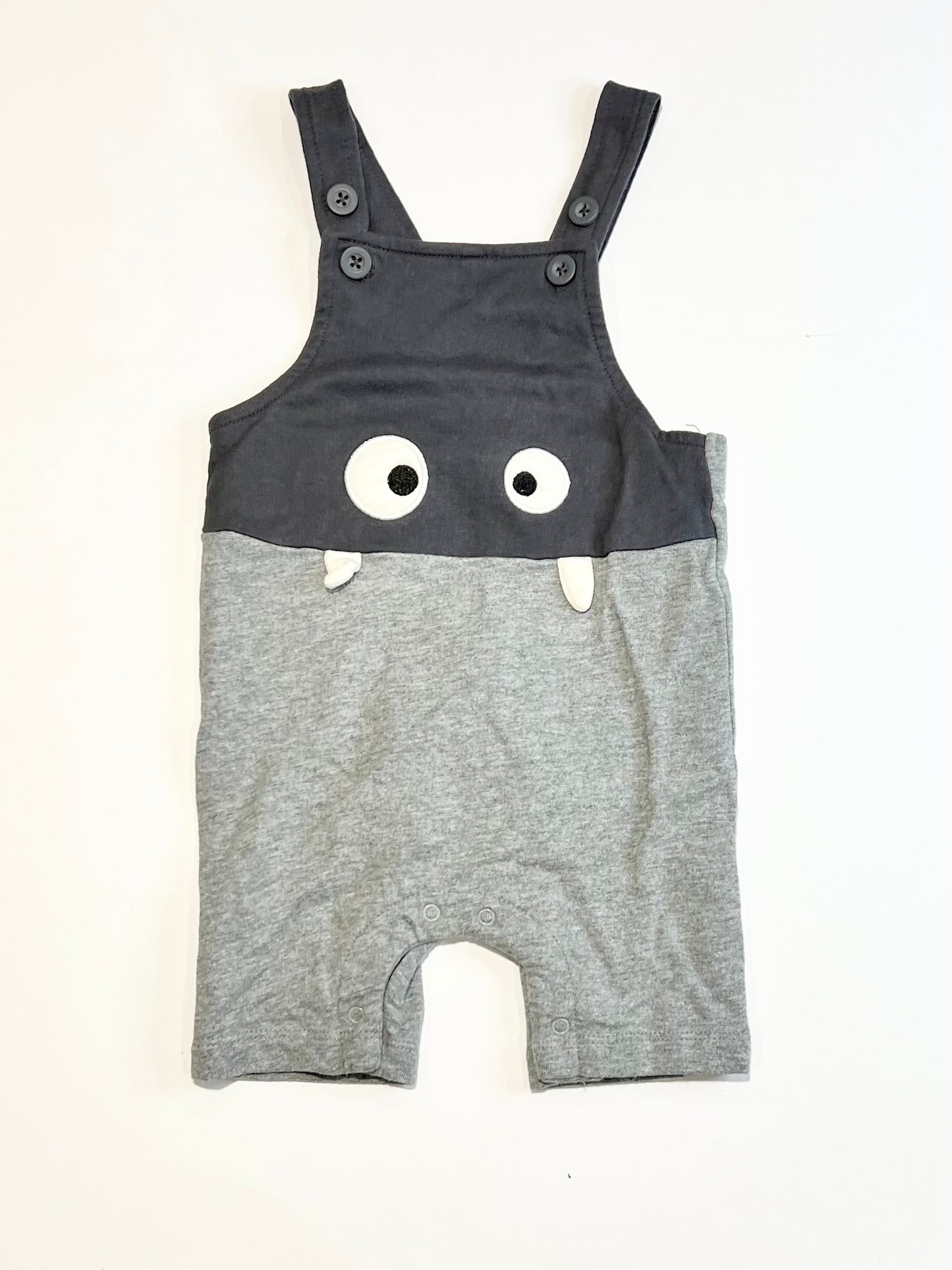 Jersey monster overalls - Size 0