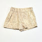 Animal print woven shorts - Size 4