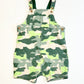 Jersey camoflauge overalls - Size 9-12 months