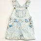 Denim overalls - Size 9-12 months