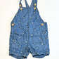 Chambray Mickey overalls - Size 0