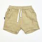 Tan muslin shorts - Size 4