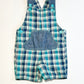 Checkered overalls - Size 9-12 months