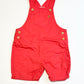 Red overalls - Size 0