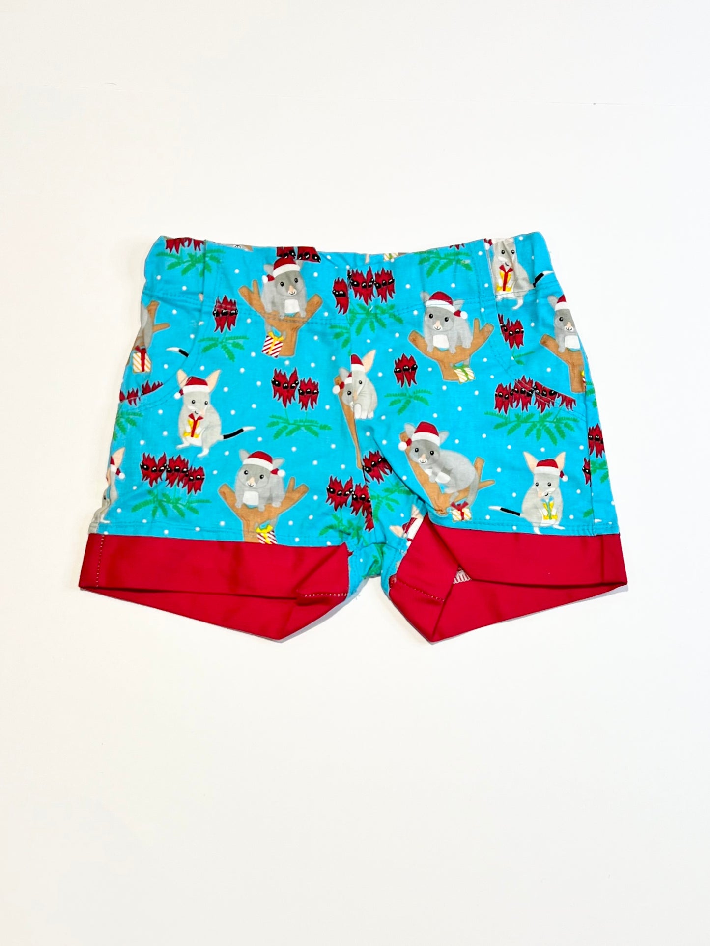 Christmas shorts - Size 6-9 months