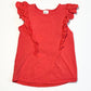 Red ruffle tank - Size 4