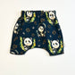 Jersey panda shorts - Size 6-9 months