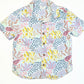 Woven coral shirt - Size 4