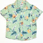 Woven leafy shirt - Size 4