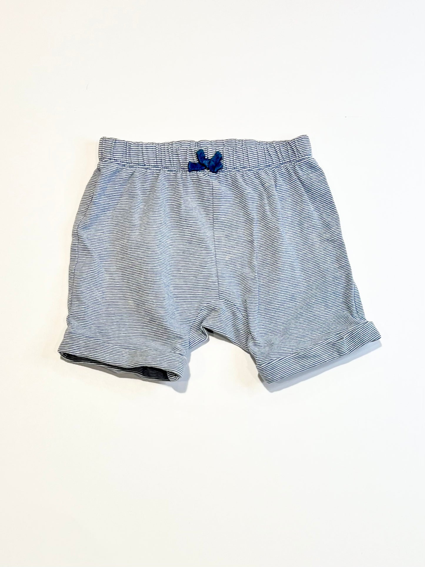Striped jersey shorts - Size 0
