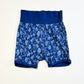 Blue jersey shorts - Size 0