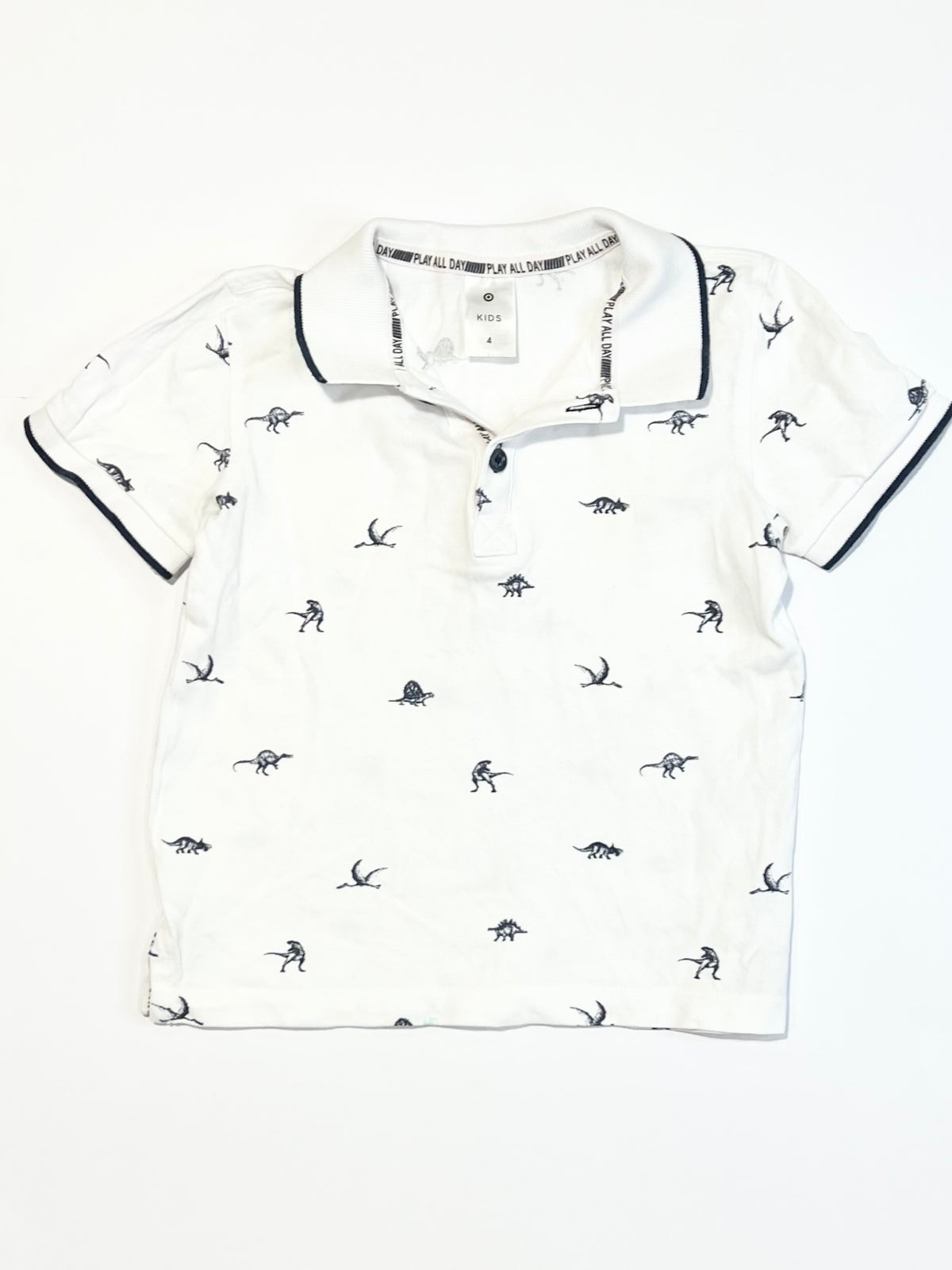 Dinosaurs polo top - Size 4