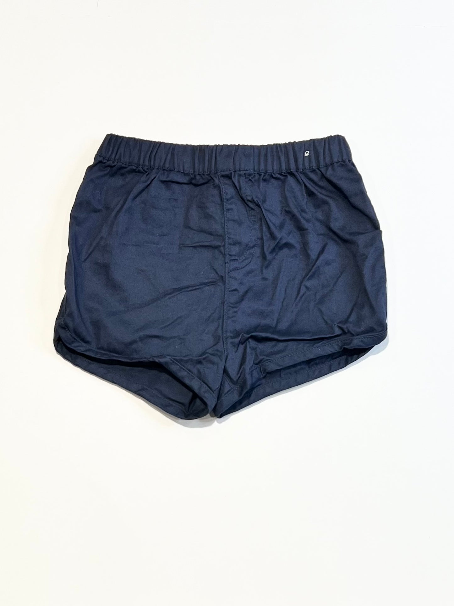 Navy cotton shorts - Size 0