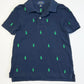 Navy polo shirt - Size 4