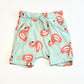 Jersey flamingo shorts - Size 9-12 months