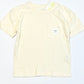 Cream pocket tee brand new - Size 4