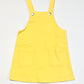 Yellow pinafore - Size 4