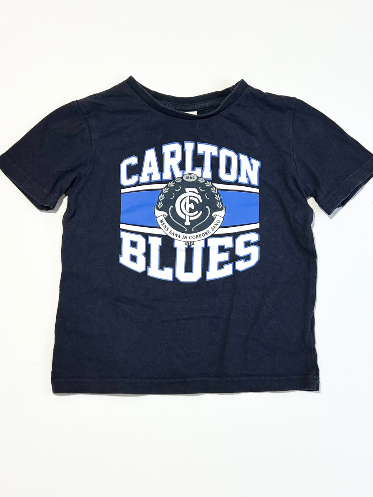 Carlton Blues tee - Size 4