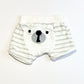 White terry shorts - Size 0