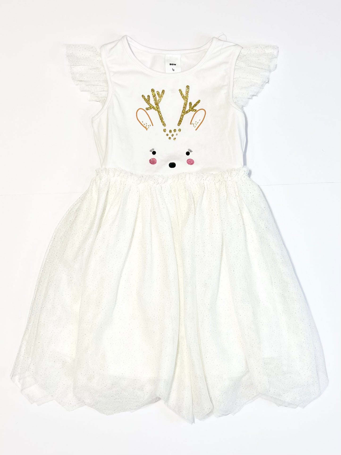 Christmas tulle dress - Size 4