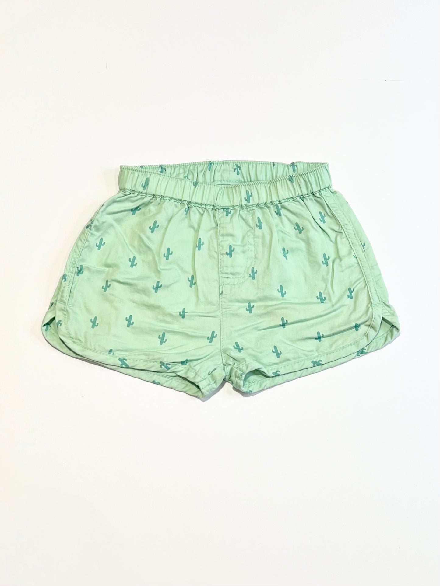 Green cactus shorts - Size 0