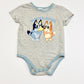 Grey Bluey bodysuit - Size 1
