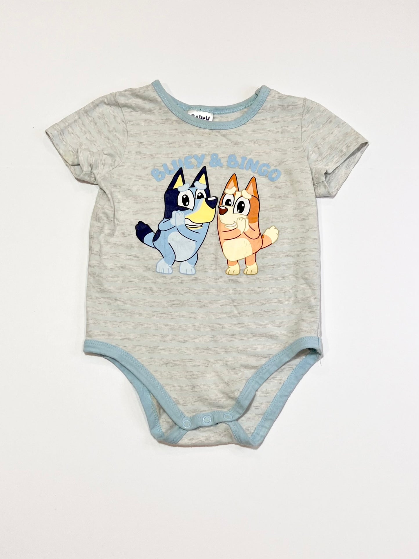 Grey Bluey bodysuit - Size 1