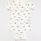 Ribbed whales bodysuit - Size 1