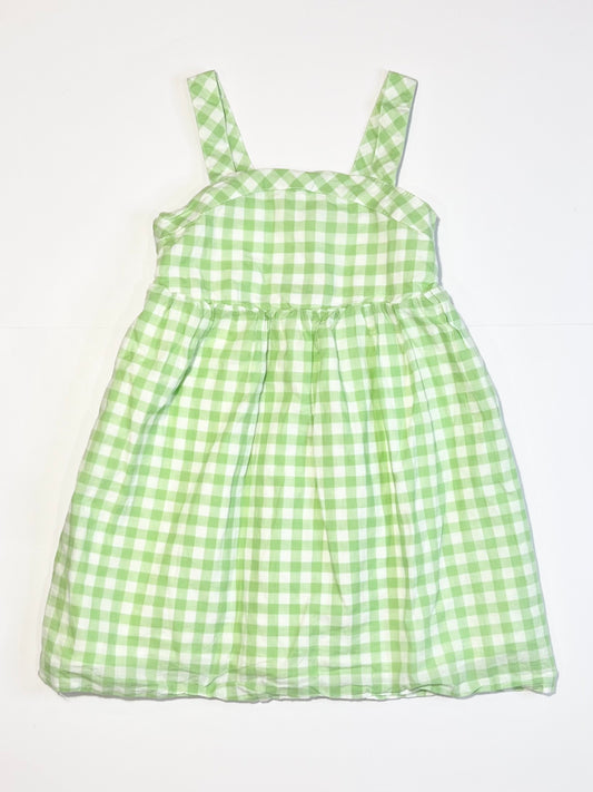 Gingham dress - Size 4-5