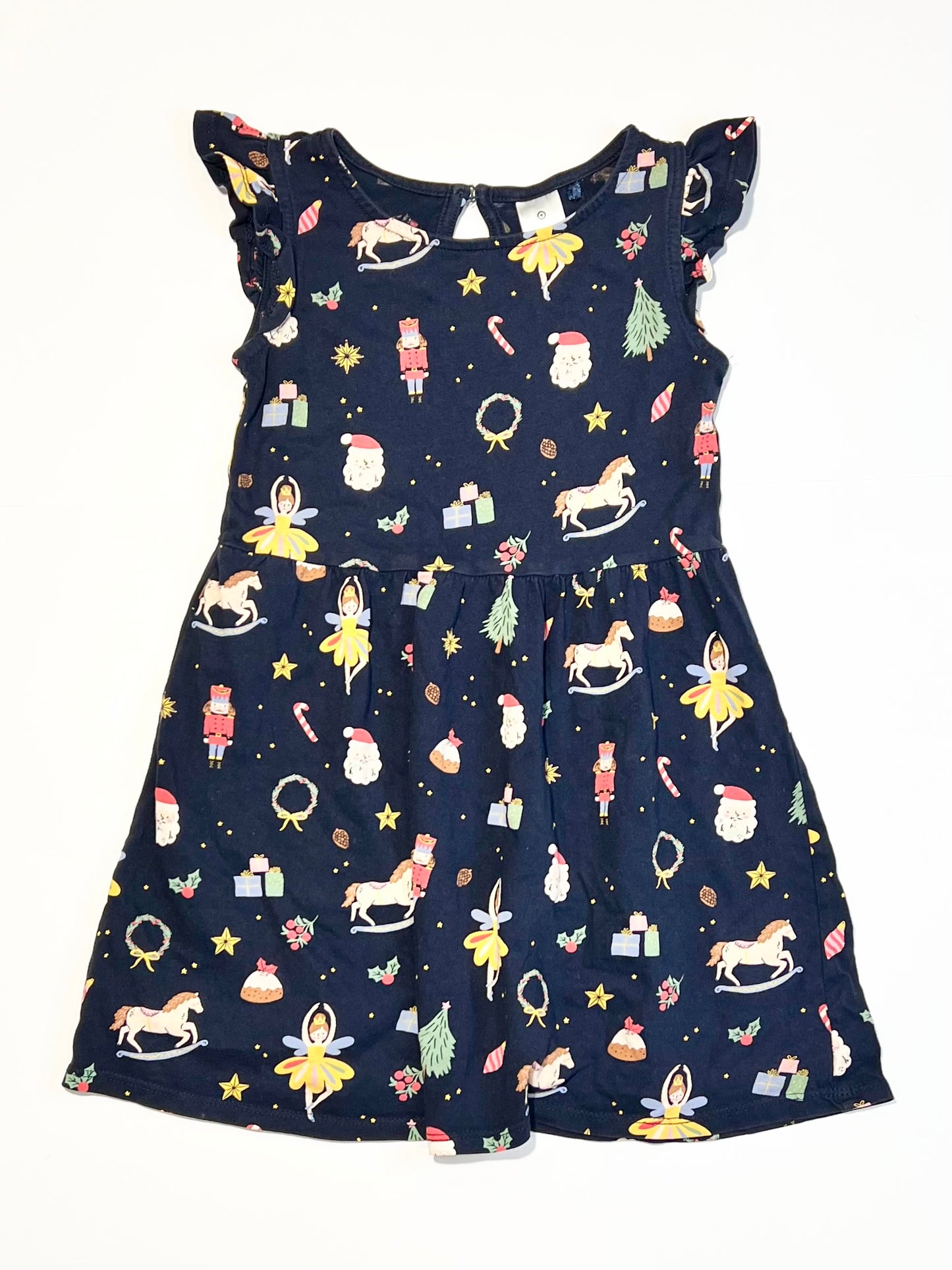 Jersey Christmas dress - Size 4