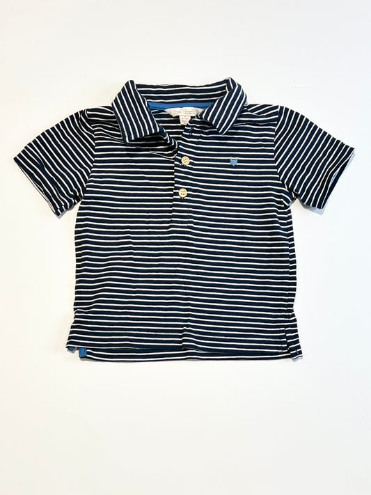 Striped polo shirt - Size 0