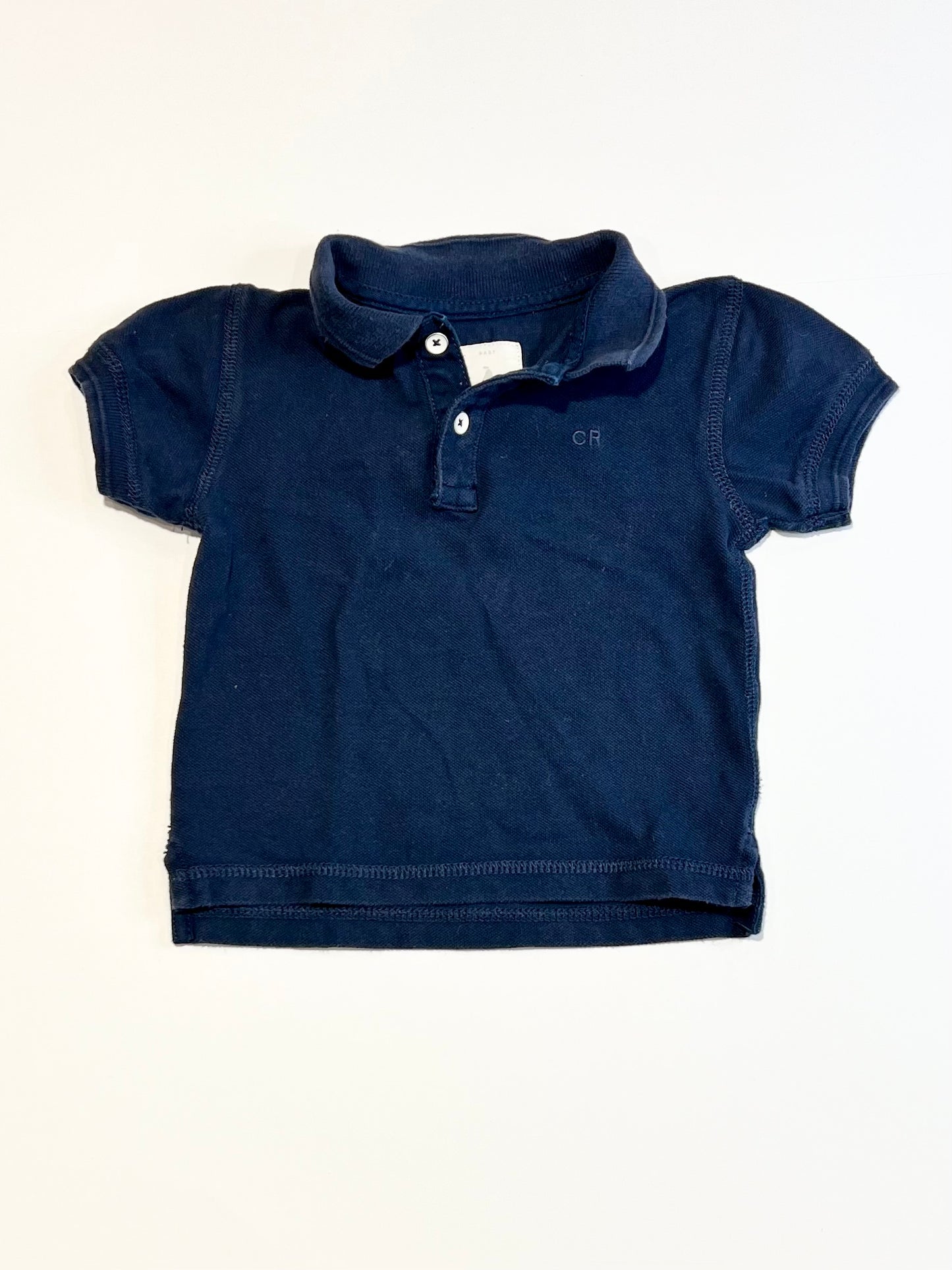 Navy polo shirt - Size 0