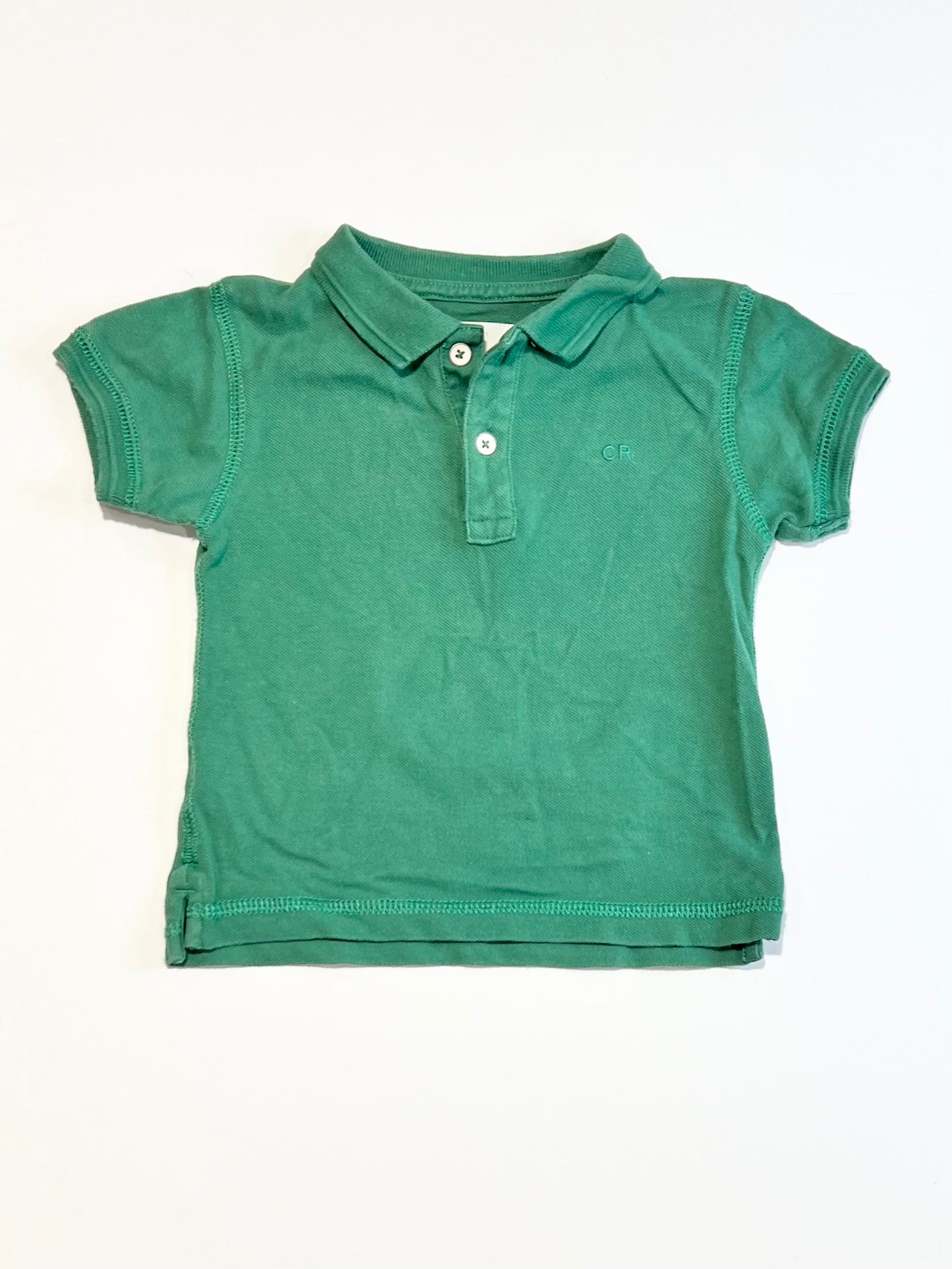 Green polo shirt - Size 0