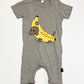Banana dog romper - Size 1