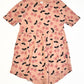 Jersey cherries dress - Size 4