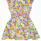 Floral smocked dress - Size 4-5