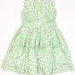 Green floral dress - Size 4