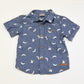 Blue bananas shirt - Size 1