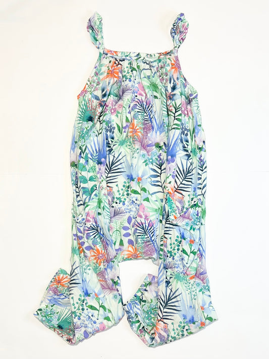Leafy jumpsuit - Size 4-5