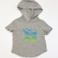 Grey hooded tee - Size 1