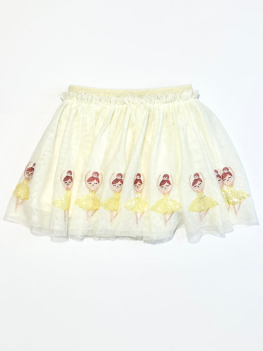 Sequined tulle skirt - Size 4