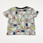 Grey jellyfish tee - Size 1